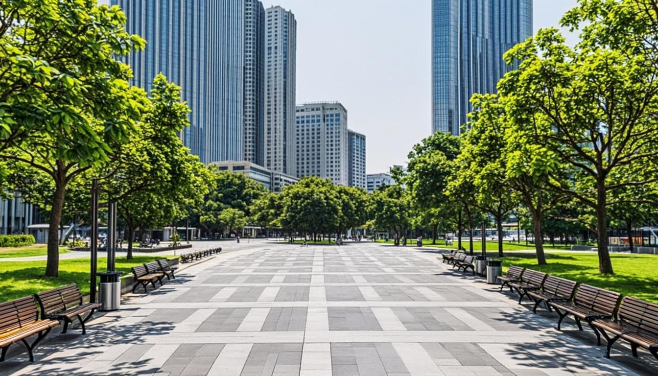 Urbanização - Praça Pública